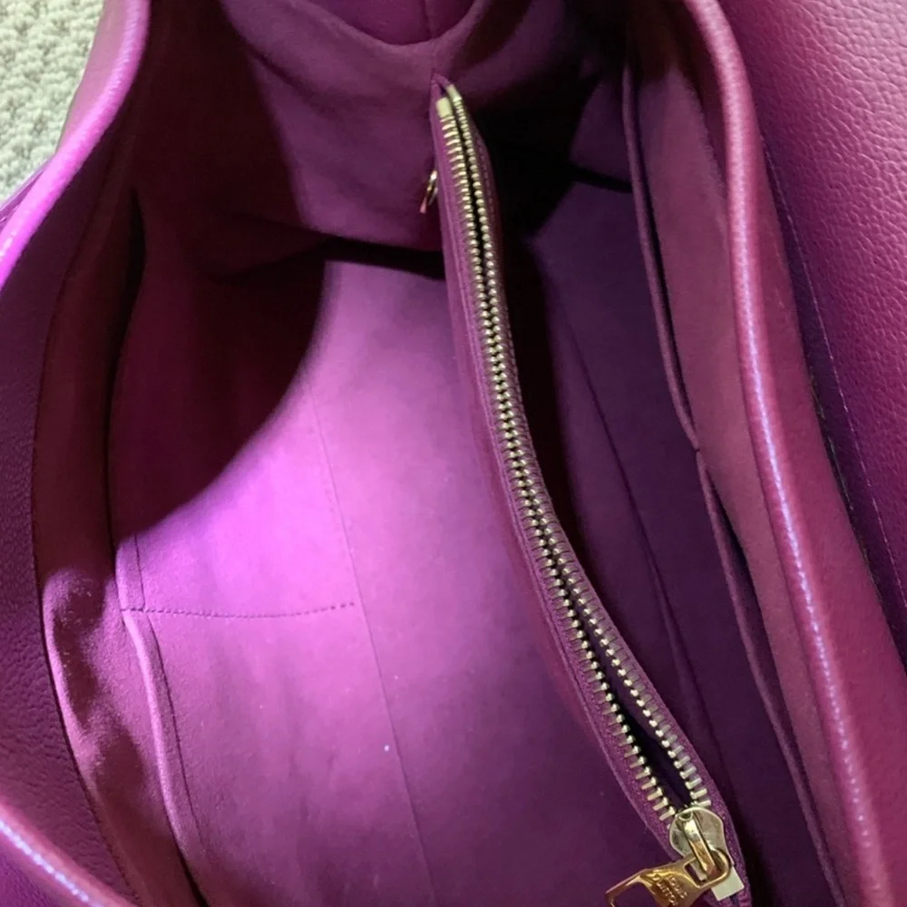 Louis Vuitton Brown and Burgundy Shoulder Bag